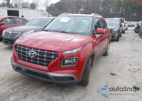 2020 Hyundai Venue Sel из США, поврежденный, VIN KMHRC8A30LU032896
